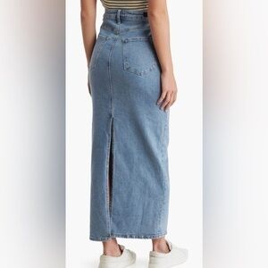 Sts Blue Womens  Nimo Maxi Denim Pencil Skirt size 27